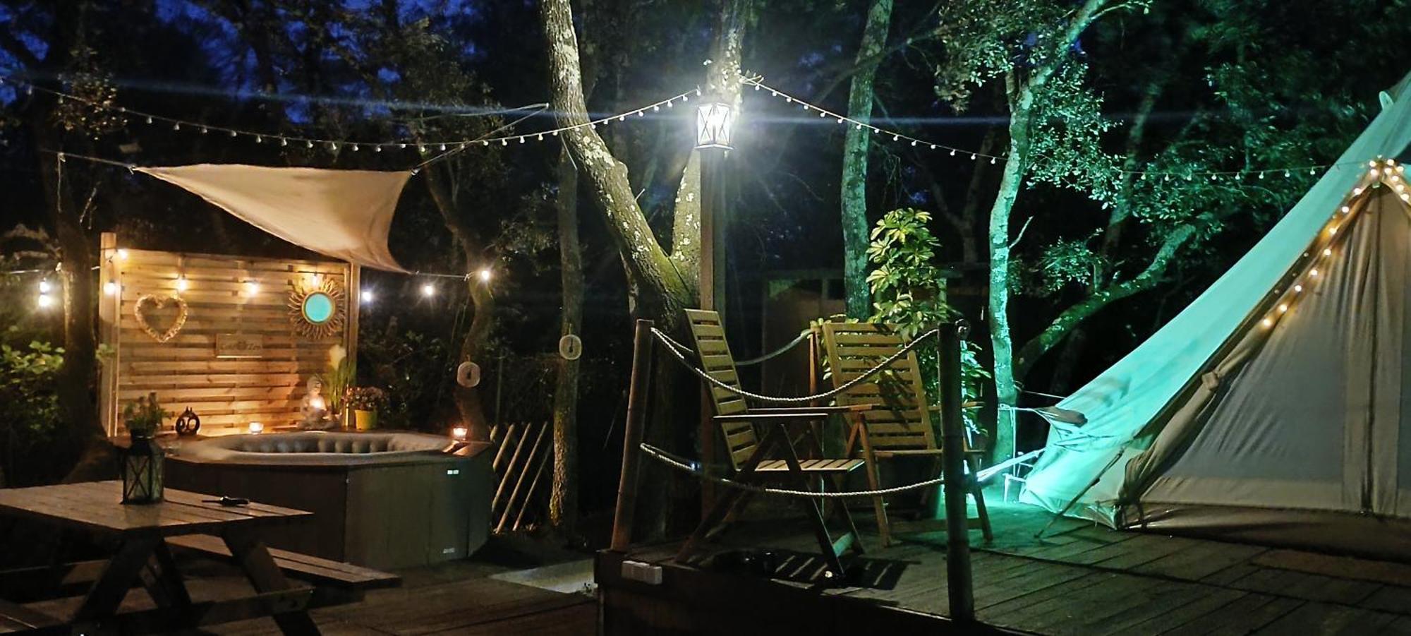 Evasion En Pleine Nature, Tipi Insolite Et Jacuzzi Au Pont Du Gard ! Вер-Пон-дю-Гар Экстерьер фото