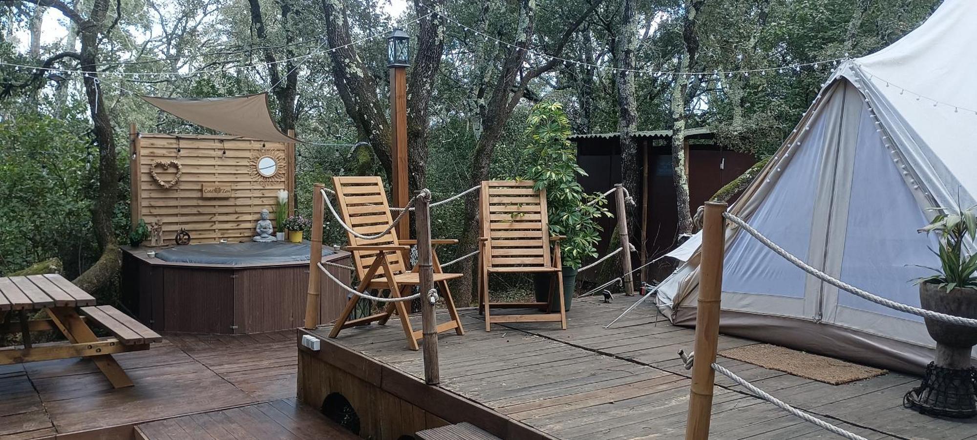 Evasion En Pleine Nature, Tipi Insolite Et Jacuzzi Au Pont Du Gard ! Вер-Пон-дю-Гар Экстерьер фото